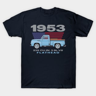 Glacier Blue V8 T-Shirt